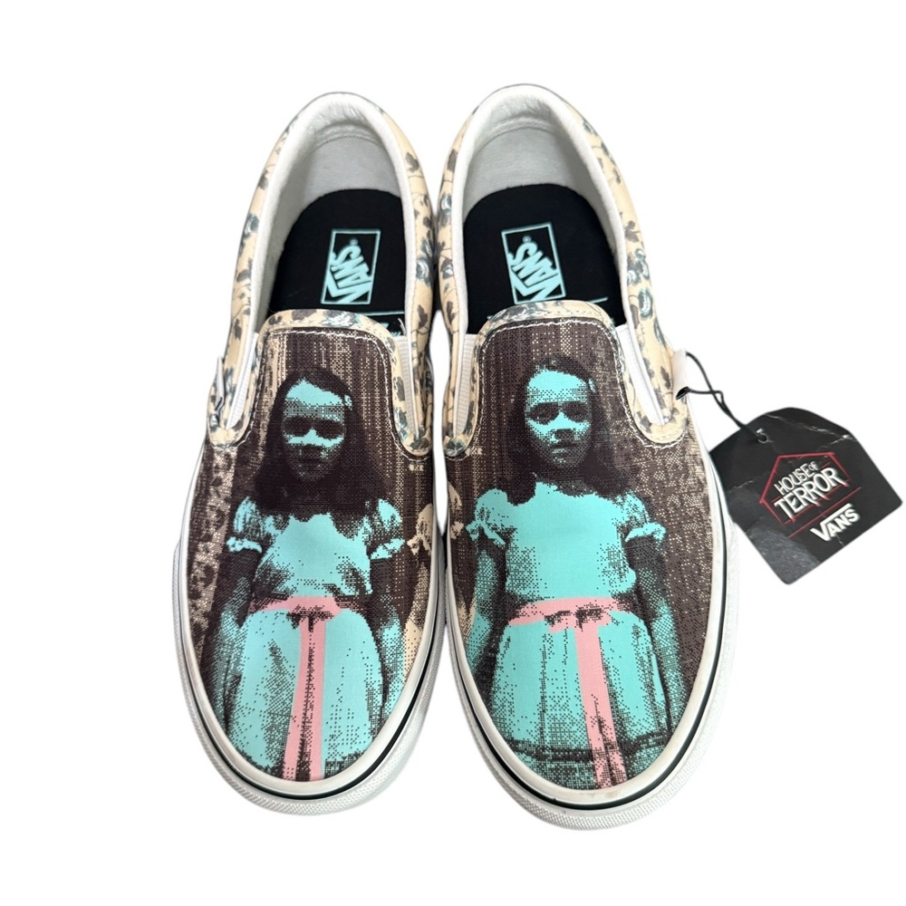 Vans x House Of Terror  Slip On The Shining Twins Shoes 5.5 Men 7 Women Unisex